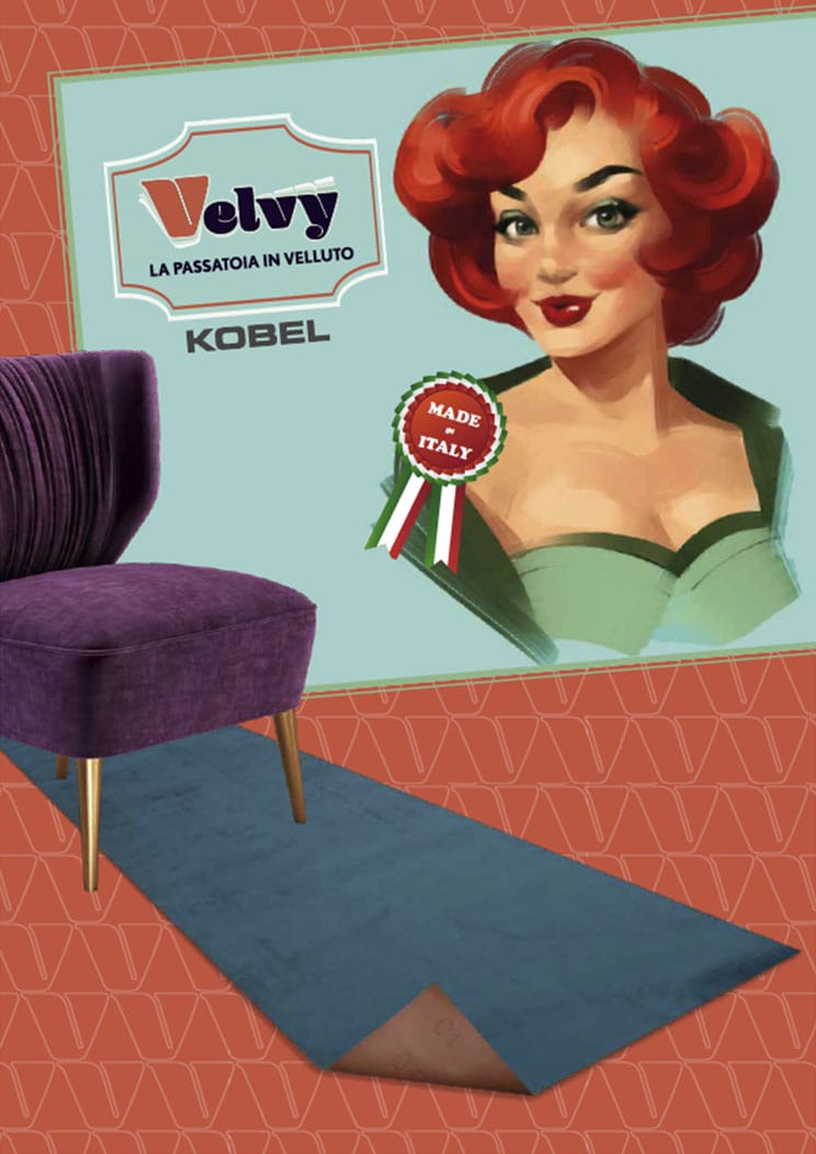passatoie decorative velvy - Kobel Srl- Pavimenti, rivestimenti e tessili per il tuo business